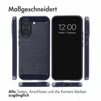 imoshion Brushed Back Cover Xiaomi Poco X8 Pro - Dunkelblau