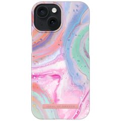 iDeal of Sweden Fashion Back Case für das iPhone 15 - Pastel Marble