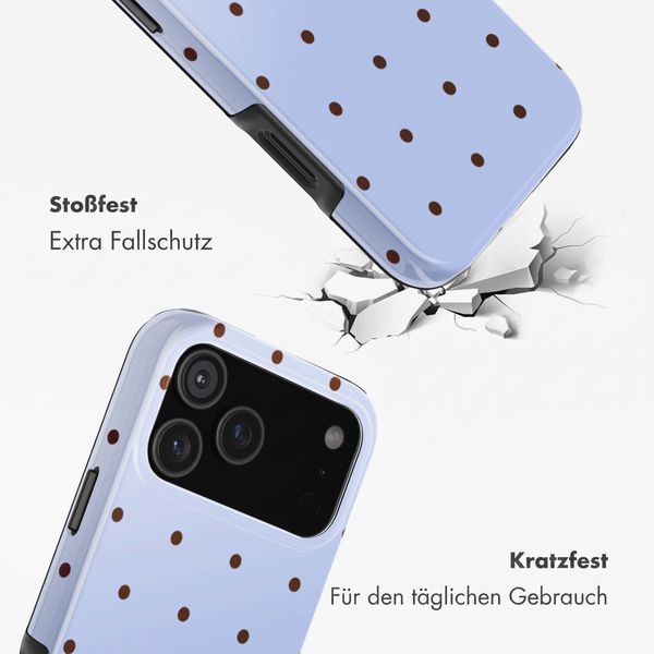 Selencia Vivid Back Cover Apple iPhone 18 Pro Max / 17 Pro Max - Happy Dots Digital Sky
