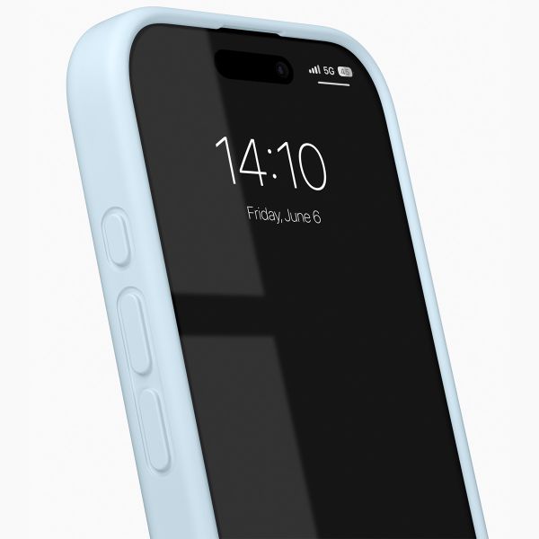 iDeal of Sweden Silikon Case für das iPhone 16 Pro - Light Blue