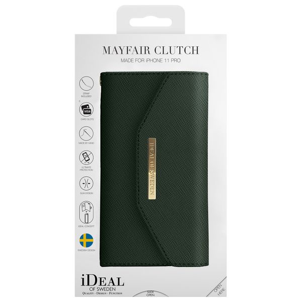 iDeal of Sweden Mayfair Clutch Grun für das iPhone 11 Pro