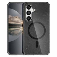 imoshion Sparkle Back Cover mit MagSafe Samsung Galaxy S25 Plus - Schwarz