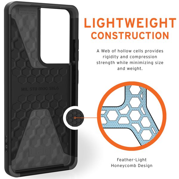 UAG Civilian Backcover Samsung Galaxy S21 Ultra - Eggplant