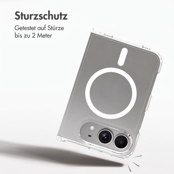 Accezz Xtreme Impact Backcover mit MagSafe Apple iPhone Duo - Transparent