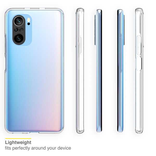 Accezz Clear TPU Backcover Xiaomi Poco F3 - Transparent