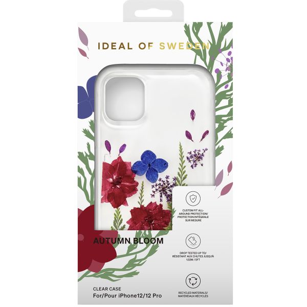 iDeal of Sweden Clear Case für das iPhone 12 (Pro) - Autumn Bloom