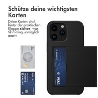 imoshion ﻿Backcover mit Kartenfach für das iPhone 14 Pro Max - Schwarz