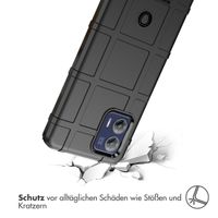 imoshion Rugged Shield Backcover für das Motorola Moto G73 - Schwarz