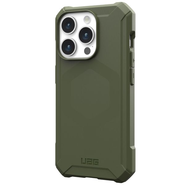 UAG Essential Armor MagSafe für das iPhone 15 Pro - Olive Drab