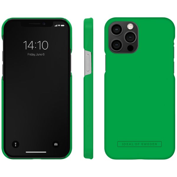 iDeal of Sweden Seamless Case Back Cover für das iPhone 12 (Pro) - Emerald Buzz