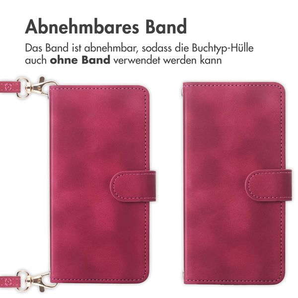 imoshion Klapphülle mit Kordel Samsung Galaxy S26 - Rot