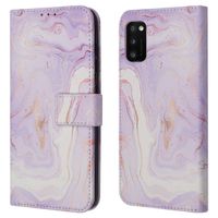 imoshion ﻿Design Klapphülle für das Samsung Galaxy A41 - Purple Marble