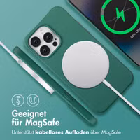 imoshion Color Backcover mit abnehmbarem Handykette und MagSafe Apple iPhone 14 Pro Max - Dunkelgrün
