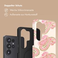 Selencia Vivid Back Cover Samsung Galaxy S26 Ultra - Paisley Blush