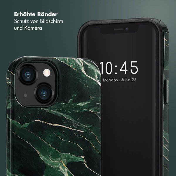 Selencia Vivid Back Cover Apple iPhone 13 - Chic Marble Quartz