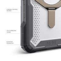 UAG Plasma XTE Back Cover MagSafe für das iPhone 16 Pro - Ash / Titanium