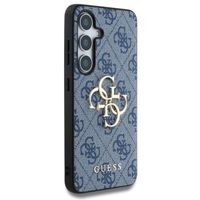 Guess 4G Metal Logo Back Cover Samsung Galaxy S25 - Blau