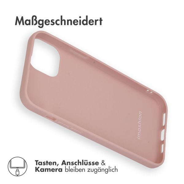 imoshion Color TPU Hülle für das iPhone 15 Plus - Dusty Pink