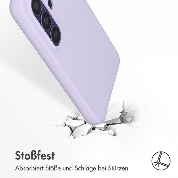 Accezz Liquid Silikoncase mit MagSafe Samsung Galaxy S26 Ultra - Violett