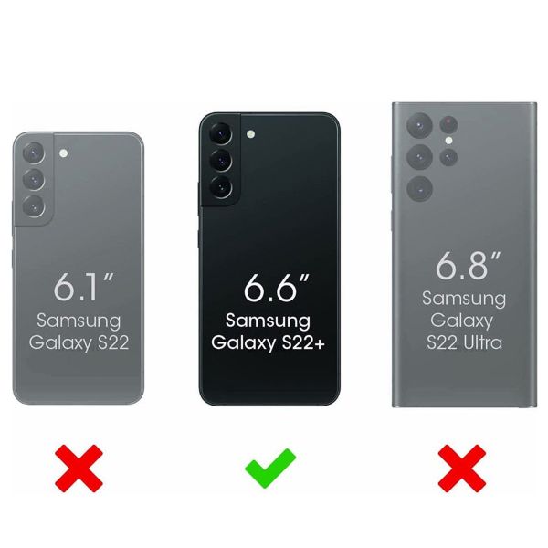 OtterBox React Backcover + Screen Protector für das Samsung Galaxy S22 Plus - Transparent