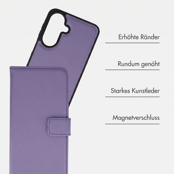 imoshion Herausnehmbare 2-in-1 Luxus-Bookcase Samsung Galaxy A27 (5G) - Violett