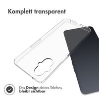 Accezz TPU Clear Cover für das Oppo Reno8 Lite - Transparent 