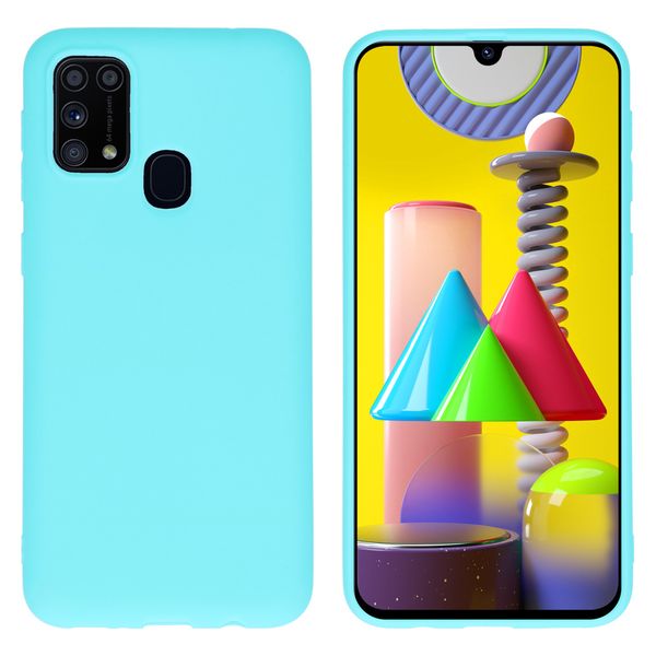 imoshion Color TPU Hülle für das Samsung Galaxy M31 - Mintgrün