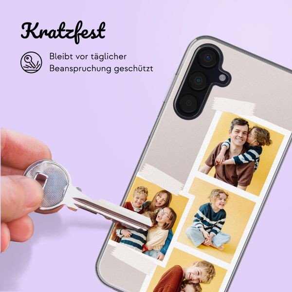 Personalisierte Hülle mit Filmrolle N°1 Samsung Galaxy A52(s) (5G/4G) - Transparent