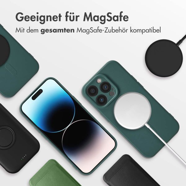 imoshion Color Back Cover mit MagSafe für das iPhone 14 Pro - Dunkelgrün