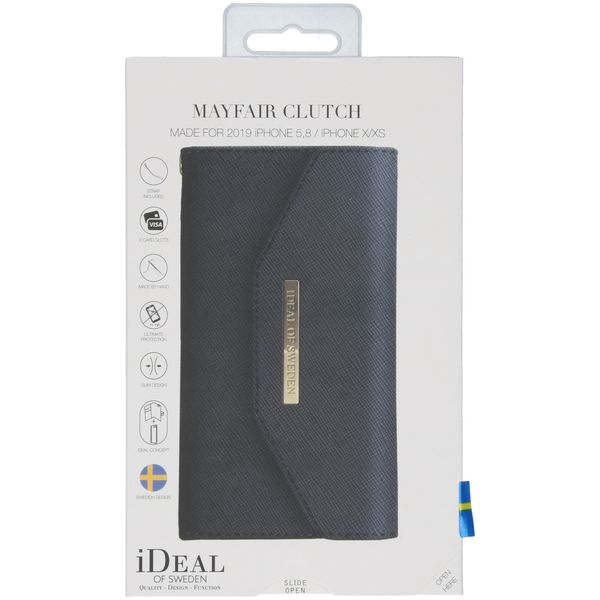 iDeal of Sweden Mayfair Clutch Dunkelblau für das iPhone 11 Pro