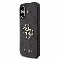 Guess 4G Metal Logo Back Cover Apple iPhone 17 - Schwarz