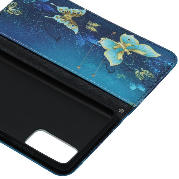 Design TPU Klapphülle für das Samsung Galaxy S20 FE