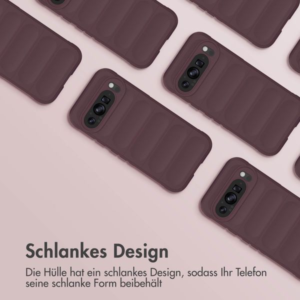 imoshion EasyGrip Backcover Google Pixel 9 / 9 Pro - Aubergine
