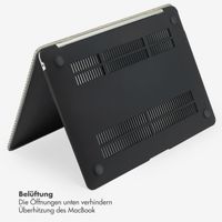 Selencia Cover mit gewebter Oberfläche für das MacBook Air 13 Zoll (2022) / Air 13 Zoll (2024) M3 chip - A2681 / A3113 - Taupe