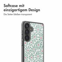 imoshion Design Hülle Samsung Galaxy S24 FE - Bloom Love Sage Green