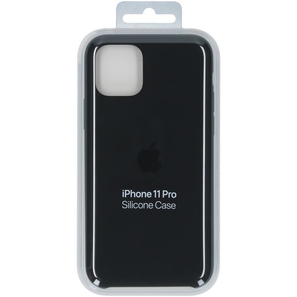 Apple Silikon-Case Schwarz für das Apple iPhone 11 Pro