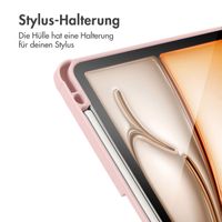 imoshion Origami Klapphülle iPad Air 11 Zoll (2024) M2 - Rosa