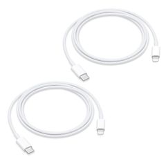 Apple USB-C-auf-Lightning-Kabel 2er-Pack - Refurbished - 1 Meter - Weiß