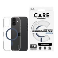 CARE by PanzerGlass Urban Combat Case MagSafe Apple iPhone 16 - Blue