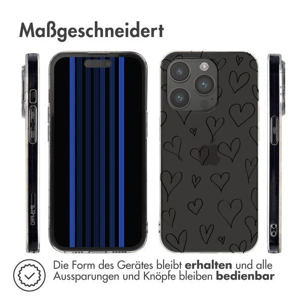 imoshion Design Hülle für das iPhone 15 Pro - Hearts