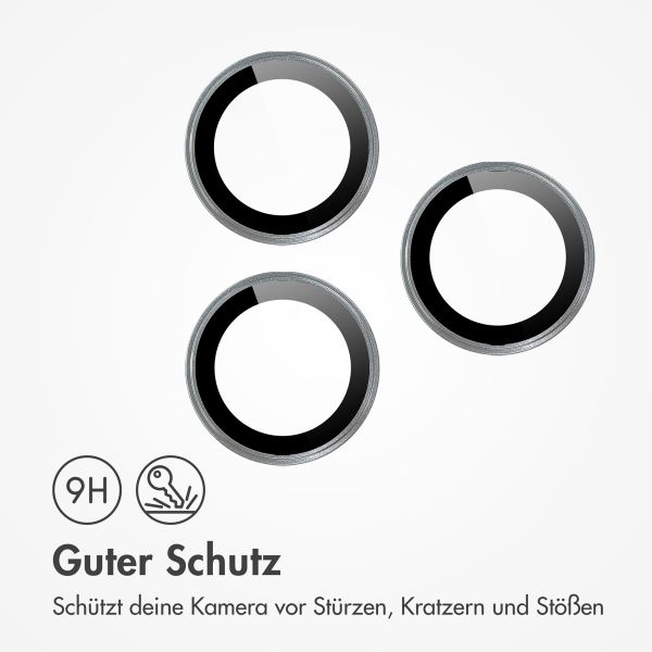 imoshion 2er Pack Kameraobjektivschutz für das Apple iPhone 17 Pro / 17 Pro Max - Grau