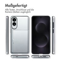 imoshion Backcover mit Kartenfach Samsung Galaxy S25 Edge - Grau