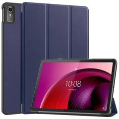 imoshion Design Trifold Klapphülle für das Lenovo Tab M10 5G - Dunkelblau