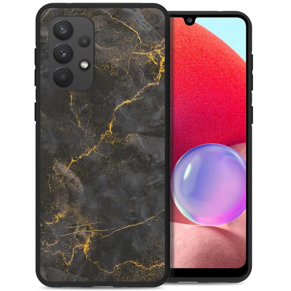 imoshion Design Hülle für das Samsung Galaxy A33 - Black Marble