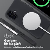 imoshion Color Backcover mit abtrennbarem Band MagSafe für das iPhone 16 - Black