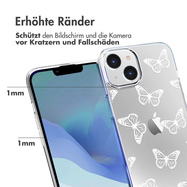 imoshion Design Hülle für das Apple iPhone 14 - Butterfly