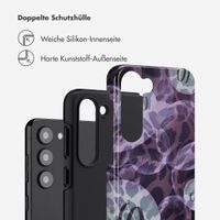 Selencia Vivid Back Cover Samsung Galaxy S23 - Leo Bubble Green