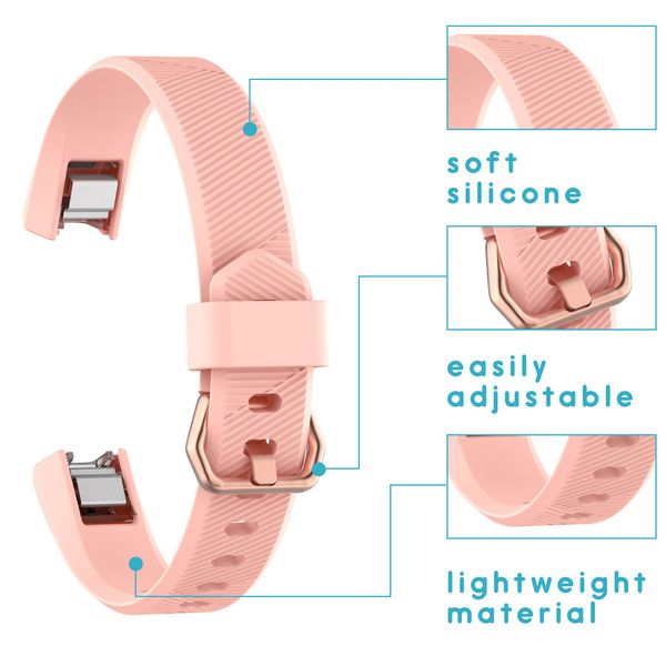 imoshion Silikonband für das  Fitbit Alta (HR) - Rosa