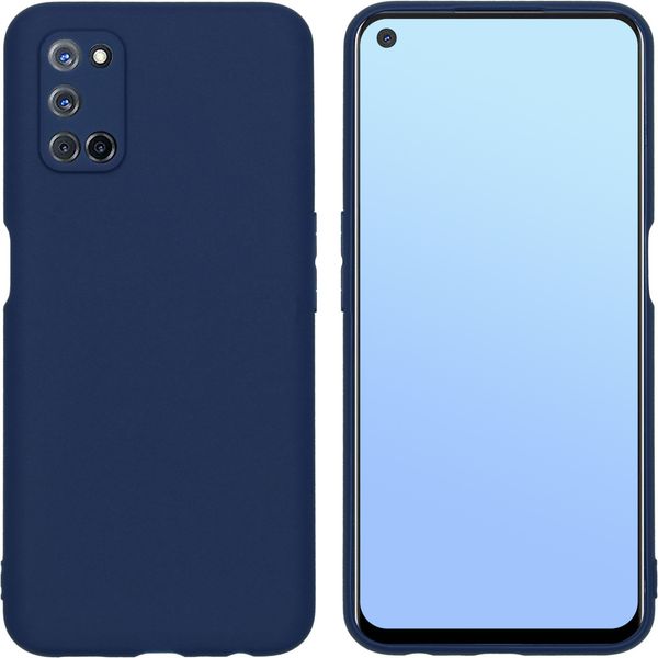 imoshion Color TPU Hülle Dunkelblau für das Oppo A52 / Oppo A72 / A92