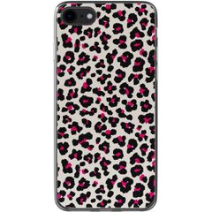 imoshion Design Hülle iPhone SE (2022 / 2020) / 8 / 7 - Leopard Pink